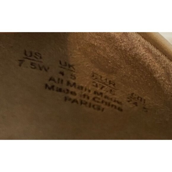 LifeStride Beige Closed Toe Pumps Vegan Leather 7.5 W - Picture 7 of 10